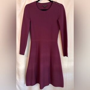 Banana republic purple sweater dress size XXS petite